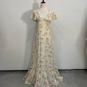 70’s Vintage Miss Rita California Dress Vintage Whimsical Fairy Cottage Core